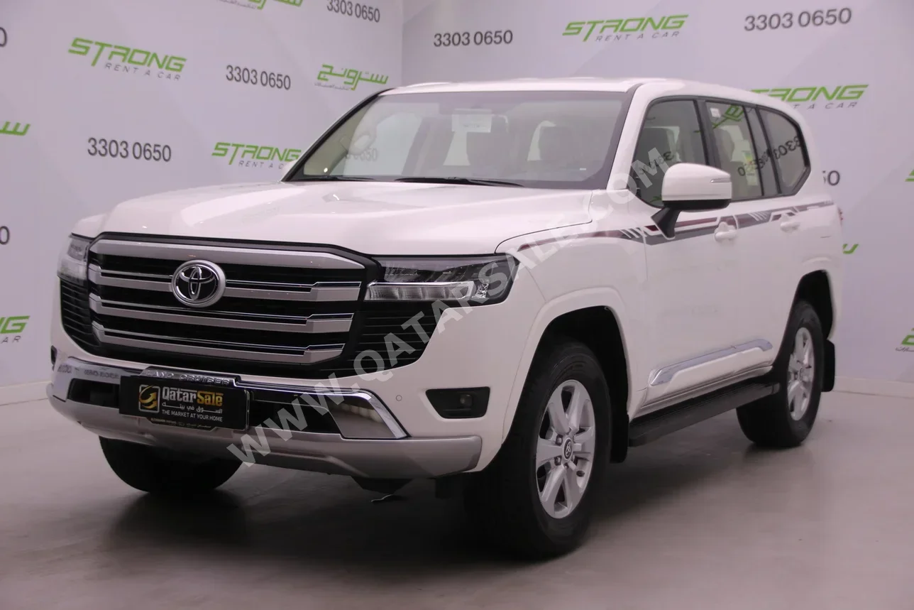Toyota  Land Cruiser  GXR  2025  Automatic  24,000 Km  6 Cylinder  Four Wheel Drive (4WD)  SUV  White  With Warranty