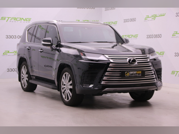 Lexus  LX  600 VIP  2024  Automatic  21,000 Km  6 Cylinder  Four Wheel Drive (4WD)  SUV  Black  With Warranty