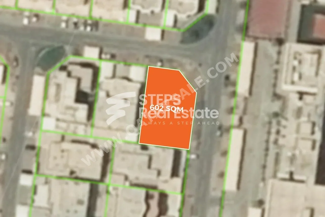 Lands For Sale in Doha  - Al Thumama  -Area Size 602 Square Meter
