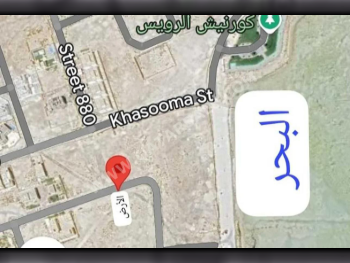 Lands For Sale in Al Shamal  - Al Ruwais  -Area Size 588 Square Meter