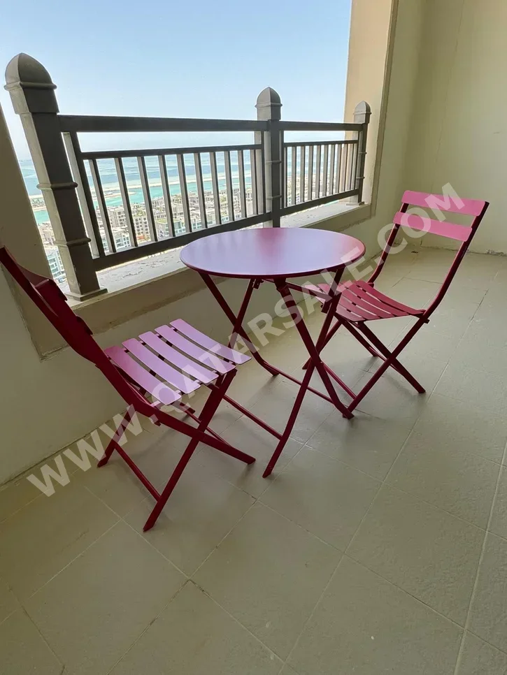 Patio Furniture - Red  - Patio Set  -Number Of Seats 2