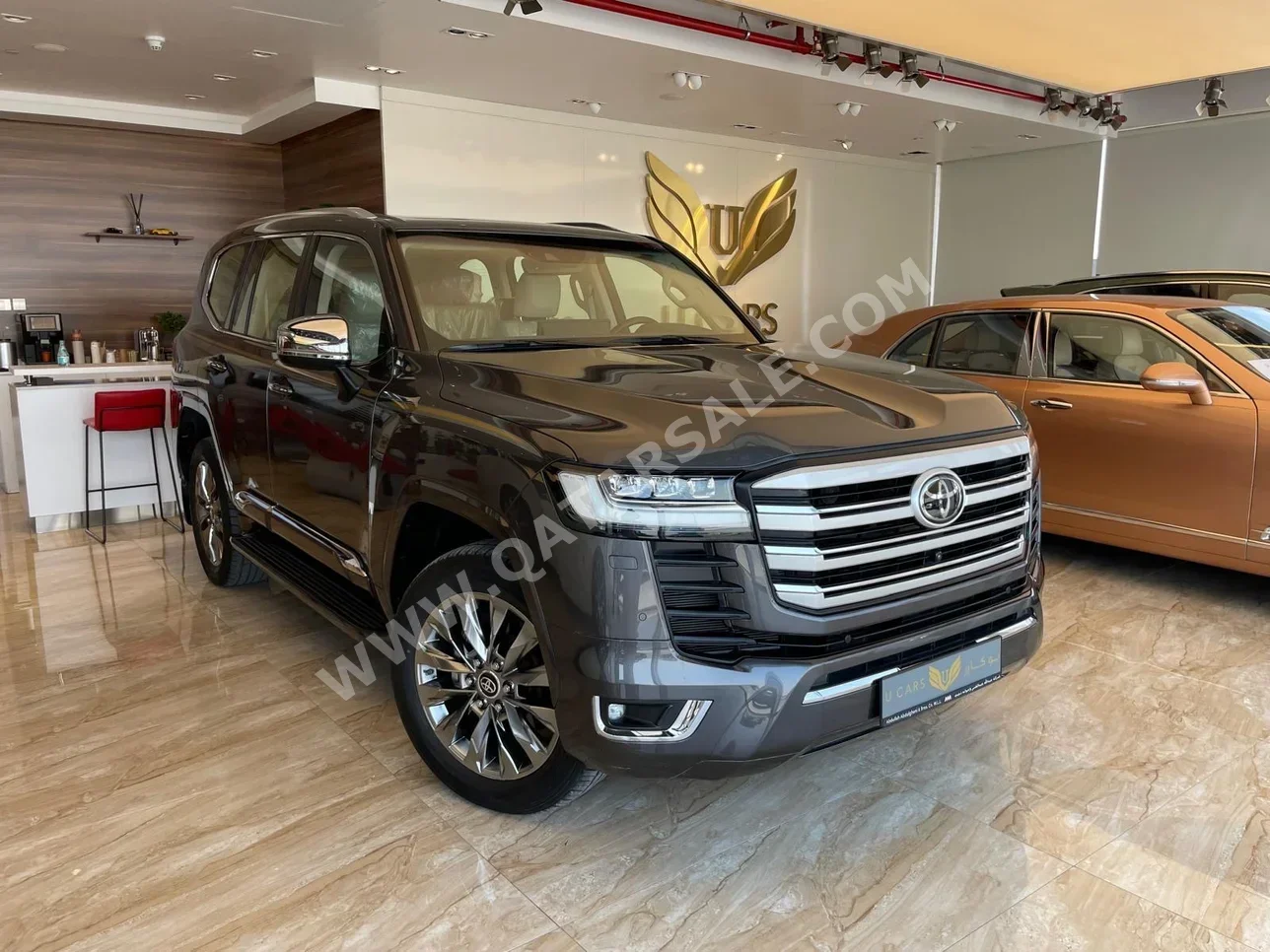 Toyota  Land Cruiser  VXR Twin Turbo  2023  Automatic  45,000 Km  6 Cylinder  Four Wheel Drive (4WD)  SUV  Gray  With Warranty