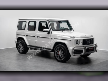 Mercedes-Benz  G-Class  63 AMG  2020  Automatic  58,892 Km  8 Cylinder  Four Wheel Drive (4WD)  SUV  White
