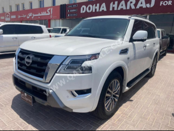 Nissan  Armada  SE  2022  Automatic  50,000 Km  8 Cylinder  Four Wheel Drive (4WD)  SUV  White  With Warranty