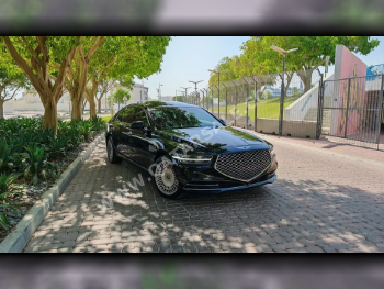 Genesis  G90  2020  Automatic  22,000 Km  6 Cylinder  All Wheel Drive (AWD)  Sedan  Black  With Warranty
