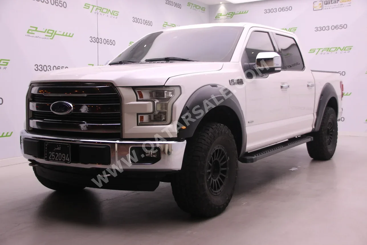 Ford  F  150 LARIAT  2015  Automatic  211,000 Km  6 Cylinder  Four Wheel Drive (4WD)  Pick Up  White