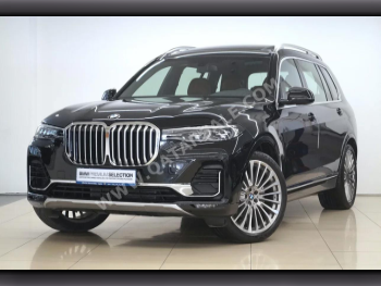 BMW  X-Series  X7 40i  2022  Automatic  52,000 Km  6 Cylinder  Four Wheel Drive (4WD)  SUV  Black  With Warranty