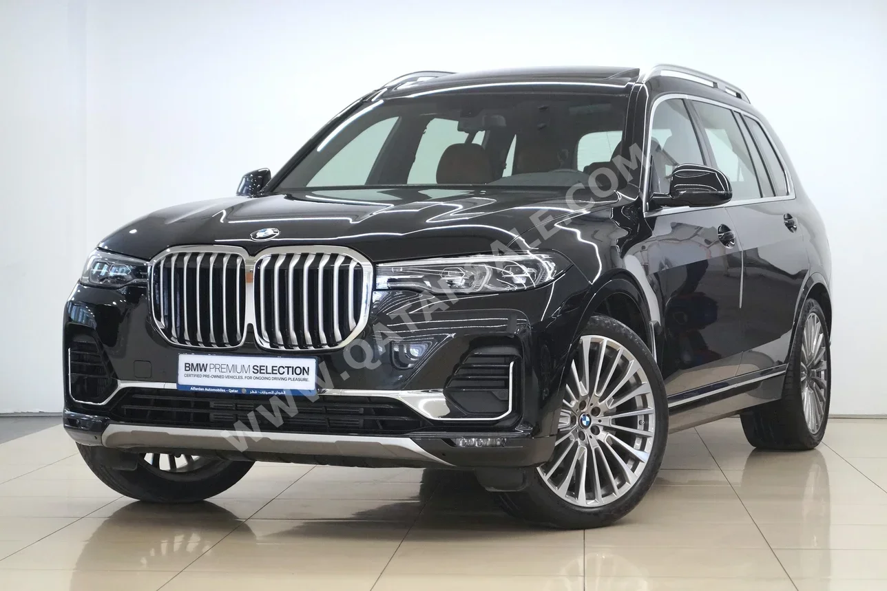 BMW  X-Series  X7 40i  2022  Automatic  52,000 Km  6 Cylinder  Four Wheel Drive (4WD)  SUV  Black  With Warranty