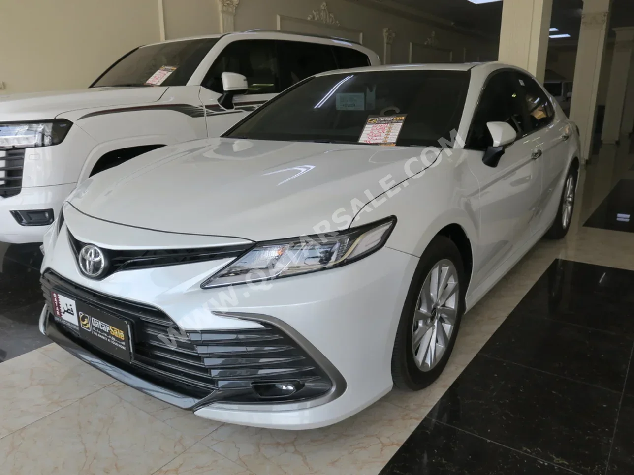 Toyota  Camry  GLE  2023  Automatic  12,000 Km  4 Cylinder  Front Wheel Drive (FWD)  Sedan  White  With Warranty