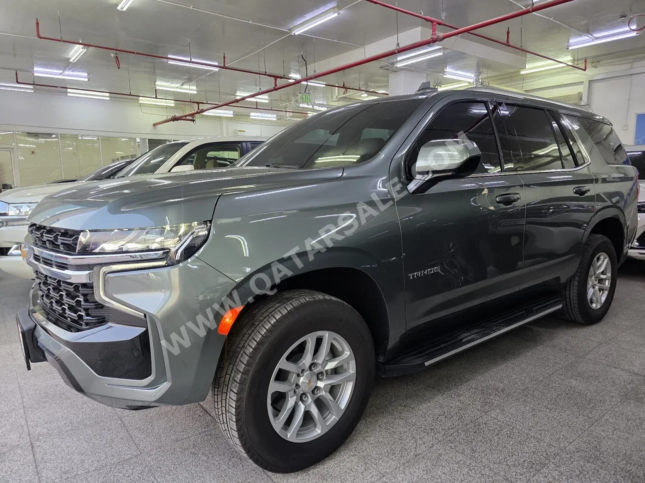 Chevrolet  Tahoe  2023  Automatic  3,000 Km  8 Cylinder  Four Wheel Drive (4WD)  SUV  Olive Green  With Warranty