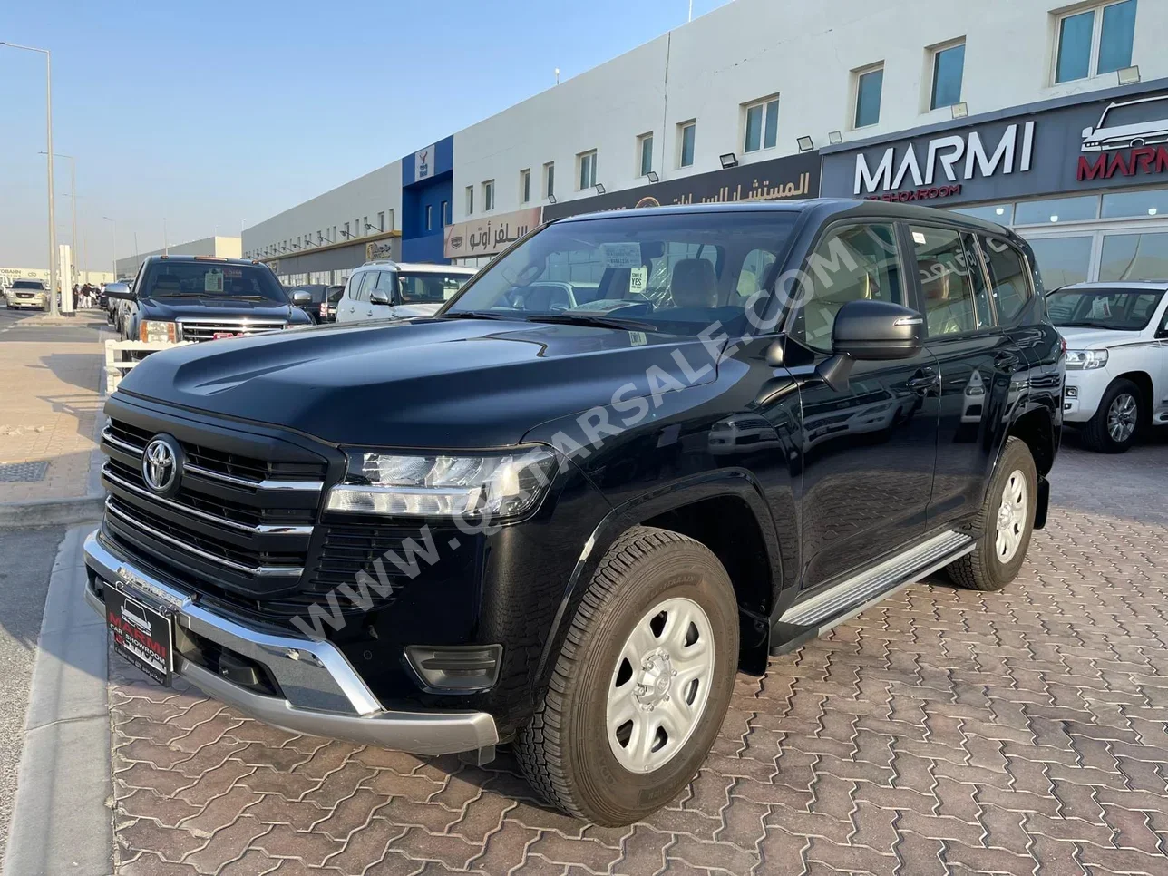 Toyota  Land Cruiser  GX  2024  Automatic  40,000 Km  6 Cylinder  Four Wheel Drive (4WD)  SUV  Black  With Warranty