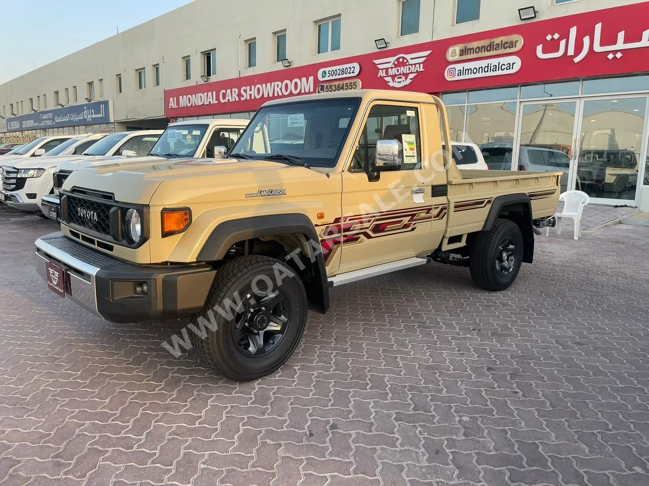 Toyota  Land Cruiser  LX  2025  Manual  0 Km  6 Cylinder  Four Wheel Drive (4WD)  Pick Up  Beige  With Warranty