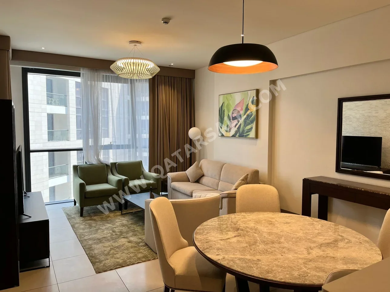 1 غرف نوم شقة في الدوحة - المطار القديم مفروشة بالكامل