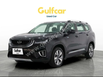 Geely  Okavango  2023  Automatic  61,472 Km  3 Cylinder  Front Wheel Drive (FWD)  SUV  Black  With Warranty