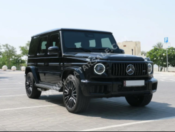 مرسيدس - بنز  جي - كلاس  63 اي ام جي  2025  اوتوماتيك  4,500 كم  8 سلندر  دفع رباعي  اس يو في  أسود  تحت الضمان