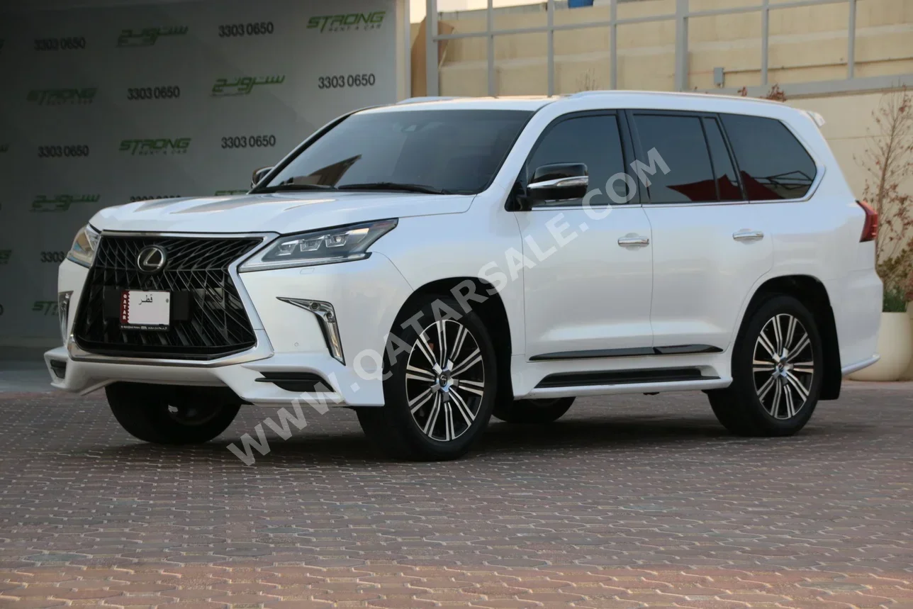 Lexus  LX  570 S  2018  Automatic  159,000 Km  8 Cylinder  Four Wheel Drive (4WD)  SUV  White