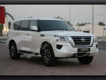 Nissan  Patrol  SE  2020  Automatic  52,000 Km  6 Cylinder  Four Wheel Drive (4WD)  SUV  White