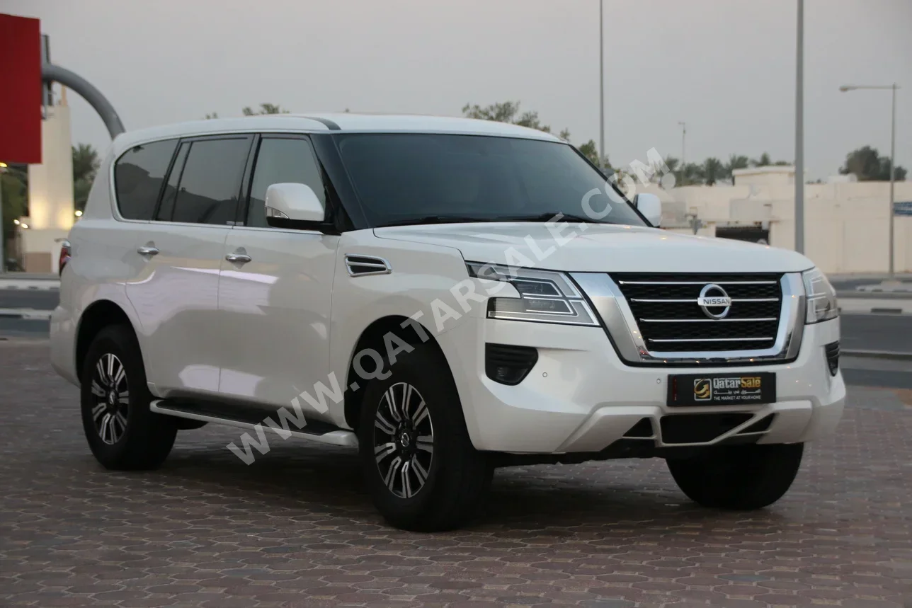 Nissan  Patrol  SE  2020  Automatic  52,000 Km  6 Cylinder  Four Wheel Drive (4WD)  SUV  White