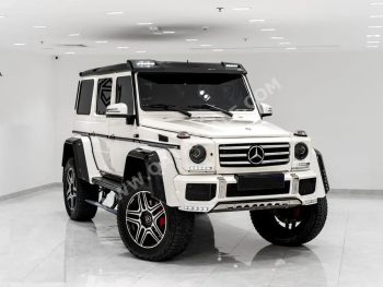 مرسيدس - بنز  جي - كلاس  500 4x4  2017  اوتوماتيك  72,000 كم  8 سلندر  دفع رباعي  اس يو في  أبيض