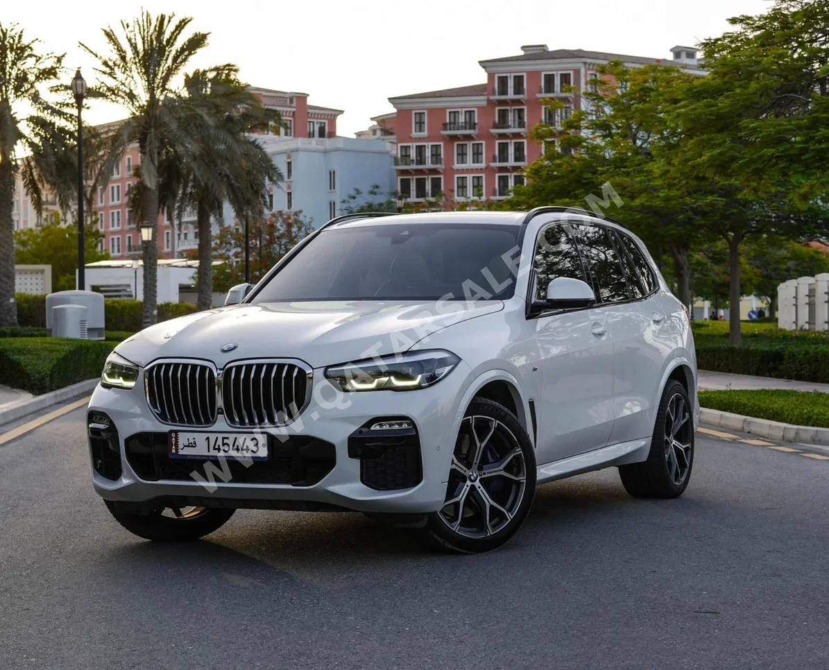 BMW  X-Series  X5  2020  Automatic  80,000 Km  6 Cylinder  Four Wheel Drive (4WD)  SUV  White