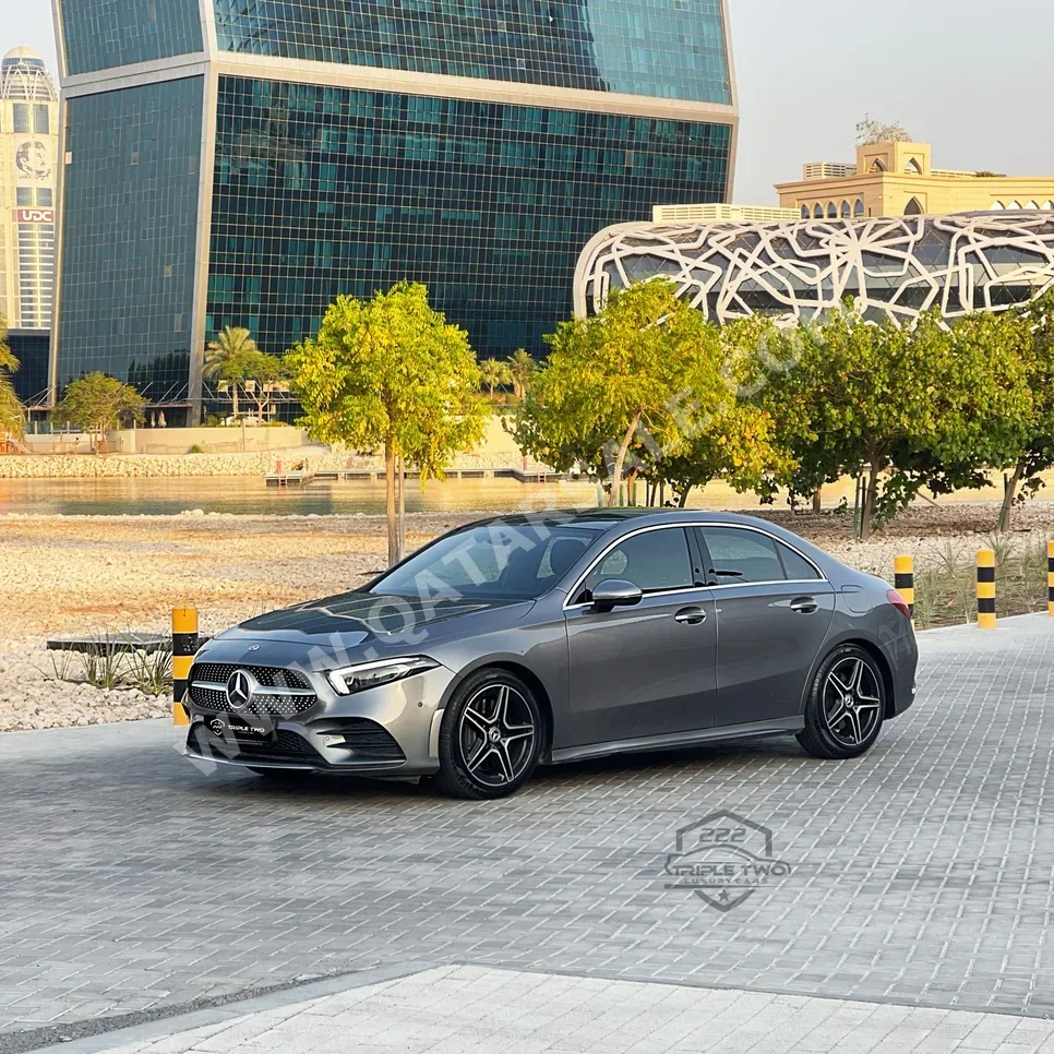 Mercedes-Benz  A-Class  250  2020  Automatic  44,700 Km  4 Cylinder  Rear Wheel Drive (RWD)  Sedan  Gray  With Warranty