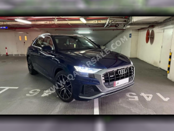 Audi  Q8  TFSI Quattro  2019  Automatic  89,000 Km  6 Cylinder  All Wheel Drive (AWD)  SUV  Dark Blue  With Warranty