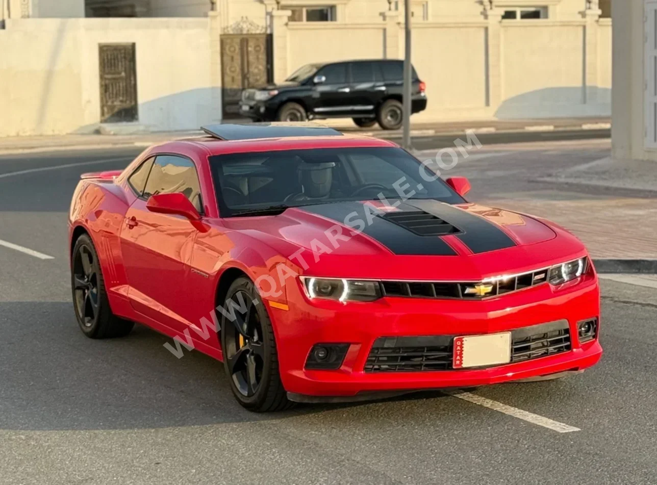 Chevrolet  Camaro  SS  2015  Automatic  128,000 Km  8 Cylinder  Rear Wheel Drive (RWD)  Coupe / Sport  Red