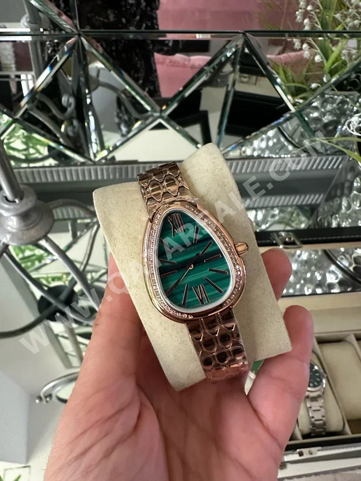 Watches - Bulgari  - Analogue Watches  - Green  - Women Watches