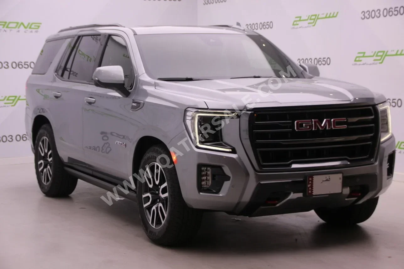 GMC  Yukon  AT 4  2023  Automatic  6,000 Km  8 Cylinder  Four Wheel Drive (4WD)  SUV  Gray  With Warranty