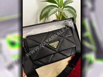 Purses  - Prada  - Black  - Genuine Leather  - For Women