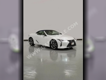 Lexus  LC  500  2023  Automatic  28,000 Km  6 Cylinder  Rear Wheel Drive (RWD)  Coupe / Sport  White  With Warranty