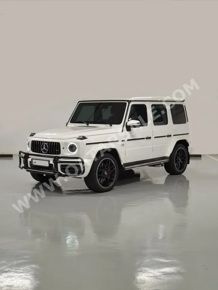 Mercedes-Benz  G-Class  63 AMG  2019  Automatic  80,000 Km  8 Cylinder  Four Wheel Drive (4WD)  SUV  White