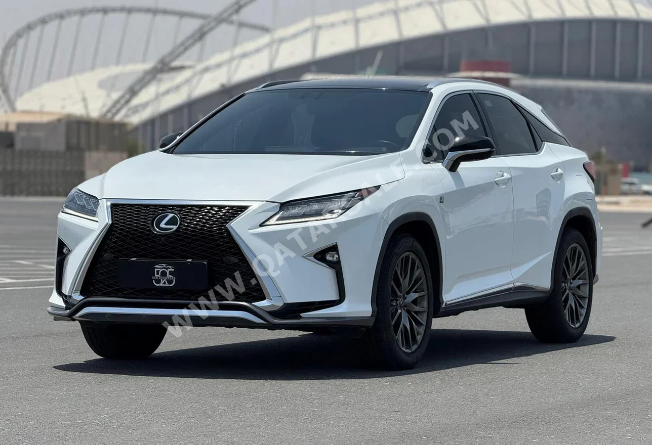 Lexus  RX  350  2018  Automatic  53,000 Km  6 Cylinder  Four Wheel Drive (4WD)  SUV  White