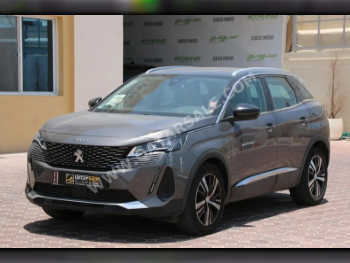 Peugeot  3008  Active  2023  Automatic  39,700 Km  4 Cylinder  Four Wheel Drive (4WD)  SUV  Gray  With Warranty