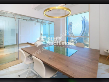 Commercial Offices - Fully Furnished  - Lusail  - Marina District