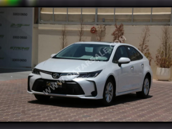 Toyota  Corolla  2025  Automatic  2,500 Km  4 Cylinder  Front Wheel Drive (FWD)  Sedan  White  With Warranty