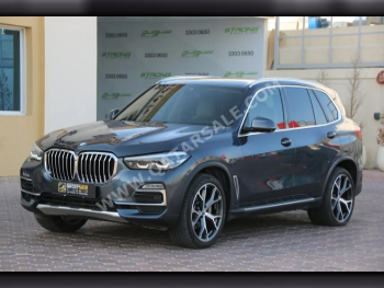 BMW  X-Series  X5 40i  2019  Automatic  80,000 Km  6 Cylinder  Four Wheel Drive (4WD)  SUV  Gray