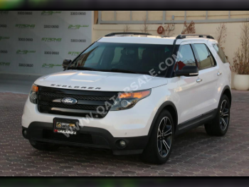 Ford  Explorer  Sport  2014  Automatic  150,000 Km  6 Cylinder  Four Wheel Drive (4WD)  SUV  White