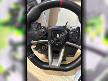 Console Accessories Steering Wheel with Shifter  - Sony  - PlayStation 5  - Black
