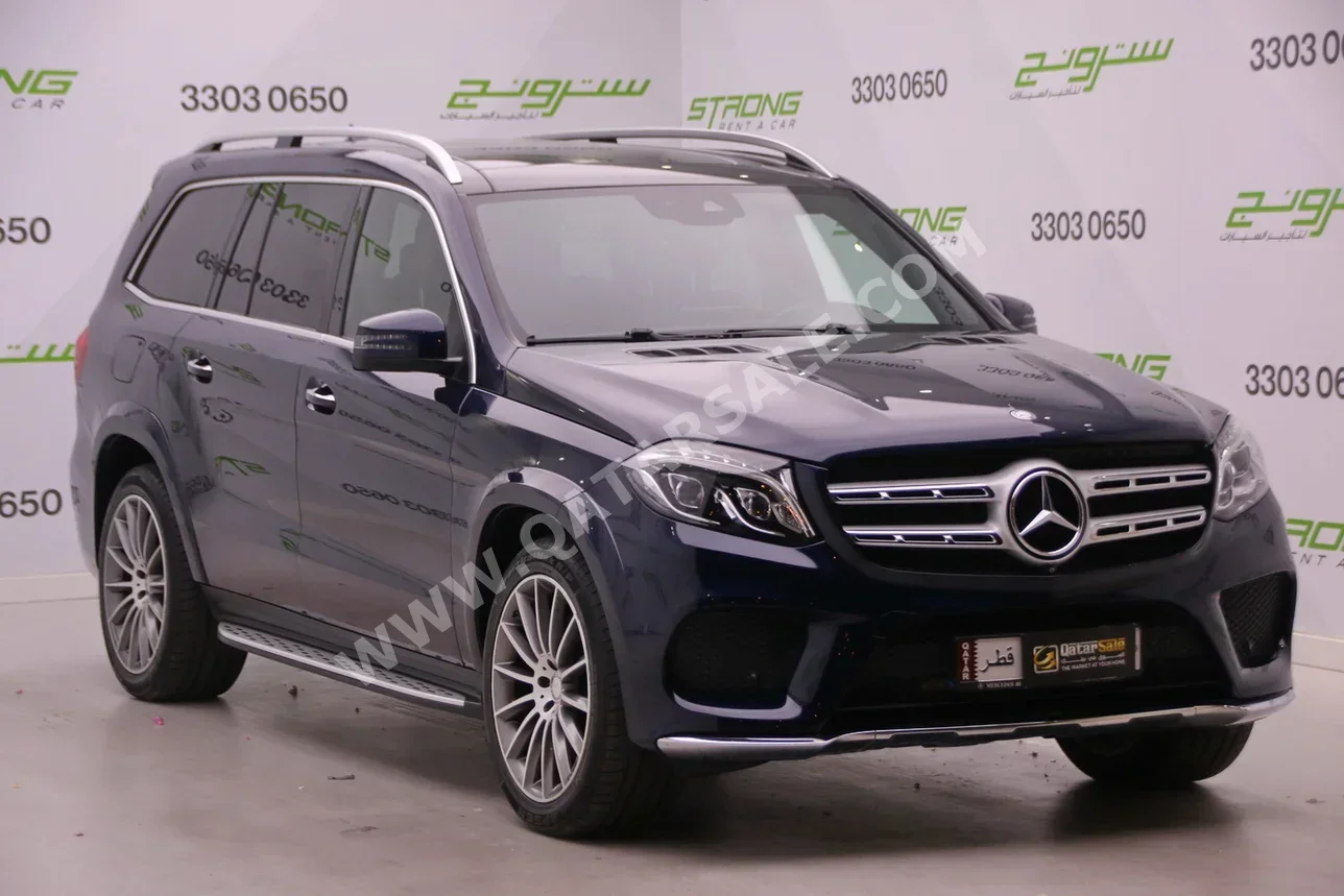 Mercedes-Benz  GLS  500  2017  Automatic  94,000 Km  8 Cylinder  Four Wheel Drive (4WD)  SUV  Black