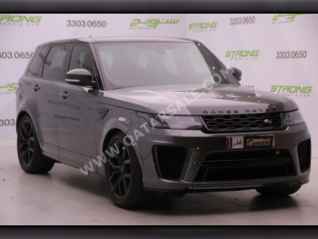 Land Rover  Range Rover  Sport SVR  2019  Automatic  75,000 Km  8 Cylinder  Four Wheel Drive (4WD)  SUV  Gray