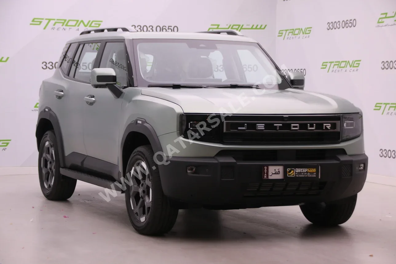 Jetour  T1  2025  Automatic  300 Km  4 Cylinder  Four Wheel Drive (4WD)  SUV  Green  With Warranty