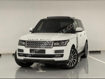 Land Rover  Range Rover  Vogue SE Super charged  2015  Automatic  85,000 Km  8 Cylinder  Four Wheel Drive (4WD)  SUV  White