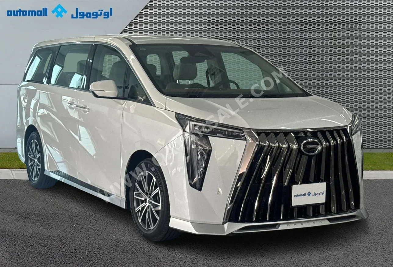 GAC  GN  8  2024  Automatic  12,360 Km  4 Cylinder  Front Wheel Drive (FWD)  Van / Bus  White  With Warranty