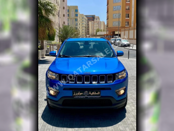 Jeep  Compass  longitude  2019  Automatic  71,000 Km  4 Cylinder  Four Wheel Drive (4WD)  SUV  Blue
