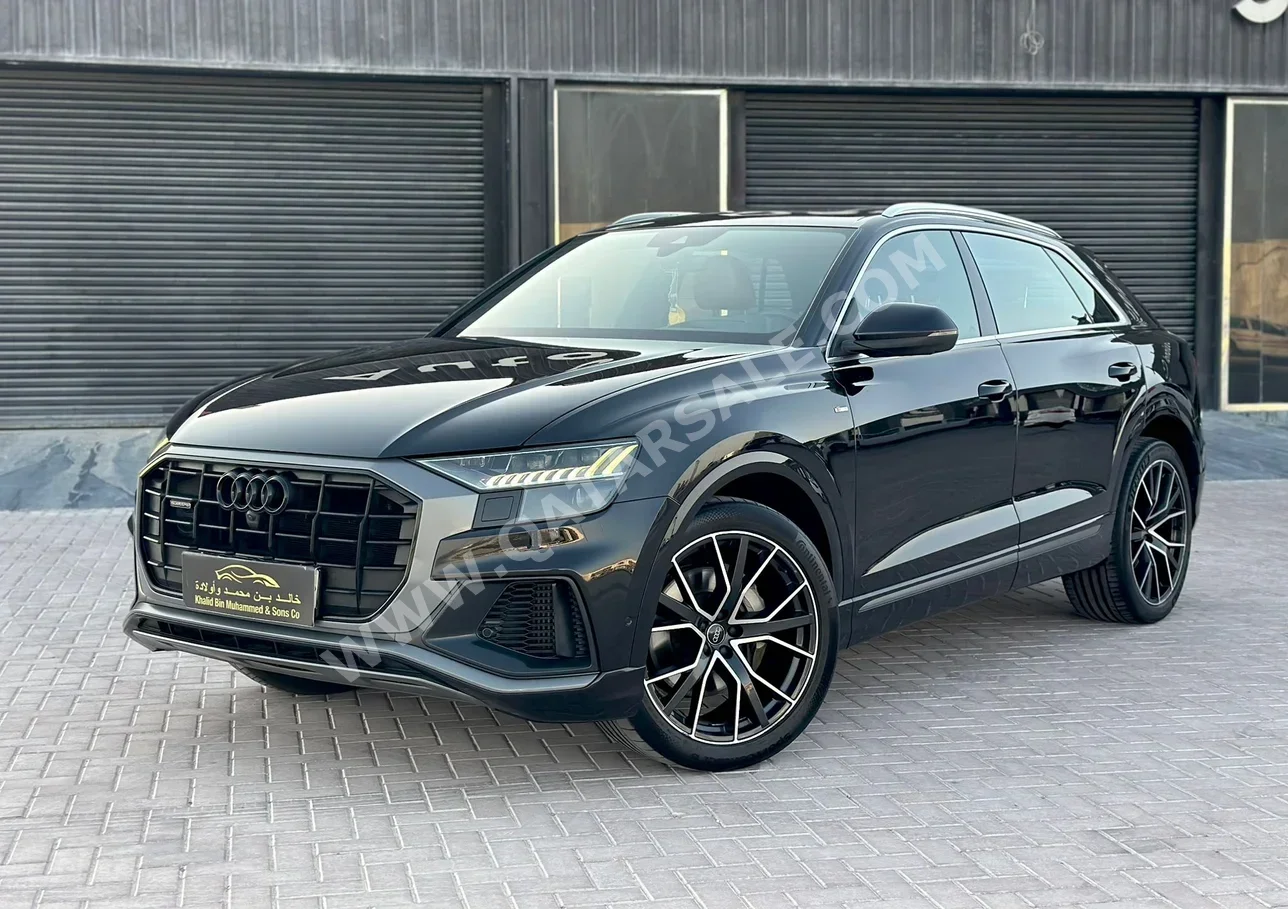 Audi  Q8  S-Line  2019  Automatic  116,000 Km  6 Cylinder  All Wheel Drive (AWD)  SUV  Black