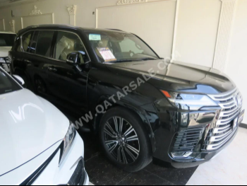 Lexus  LX  600 Luxury  2023  Automatic  50,000 Km  6 Cylinder  Four Wheel Drive (4WD)  SUV  Black  With Warranty
