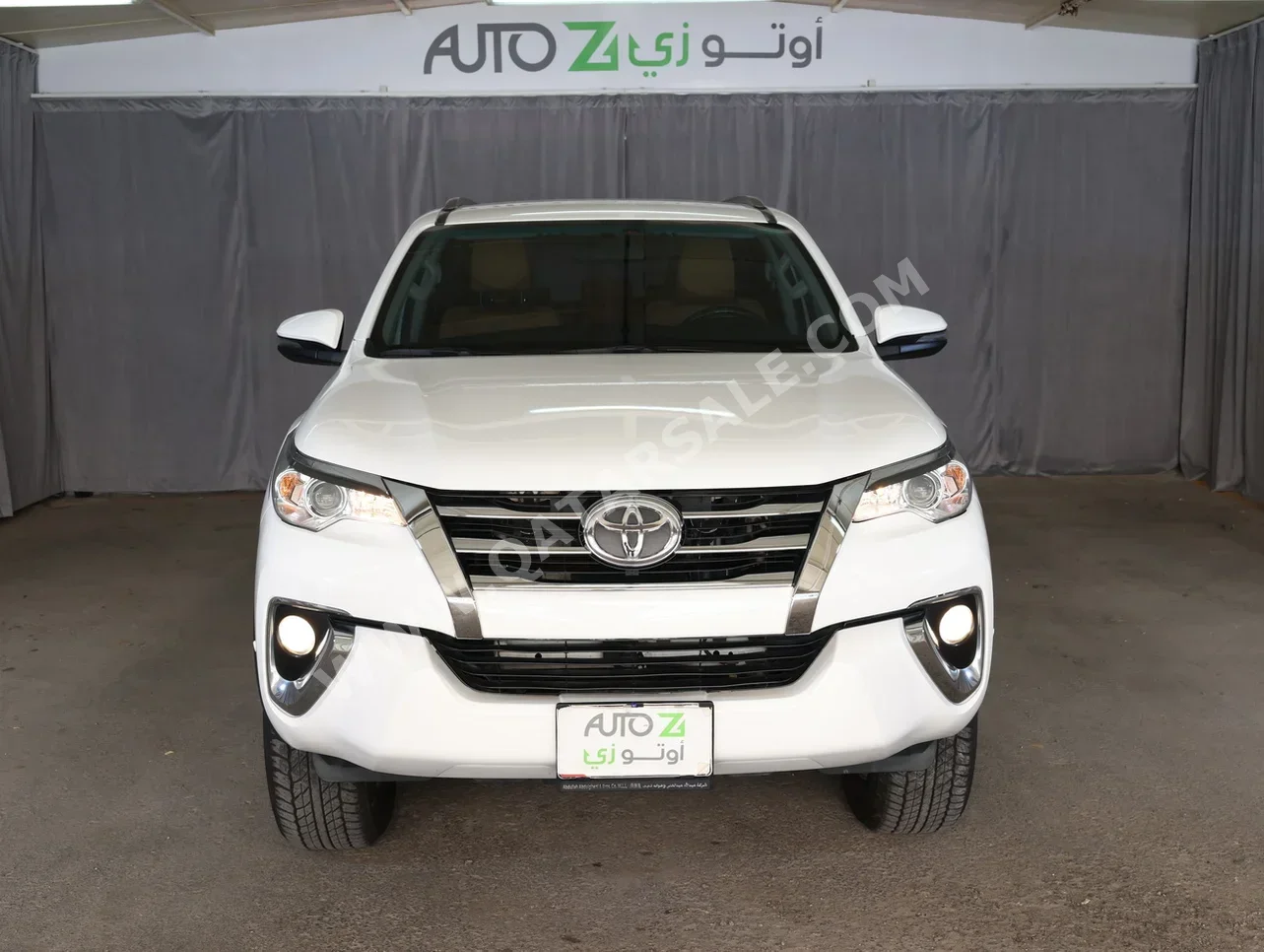Toyota  Fortuner  2019  Automatic  237,000 Km  6 Cylinder  Four Wheel Drive (4WD)  SUV  White