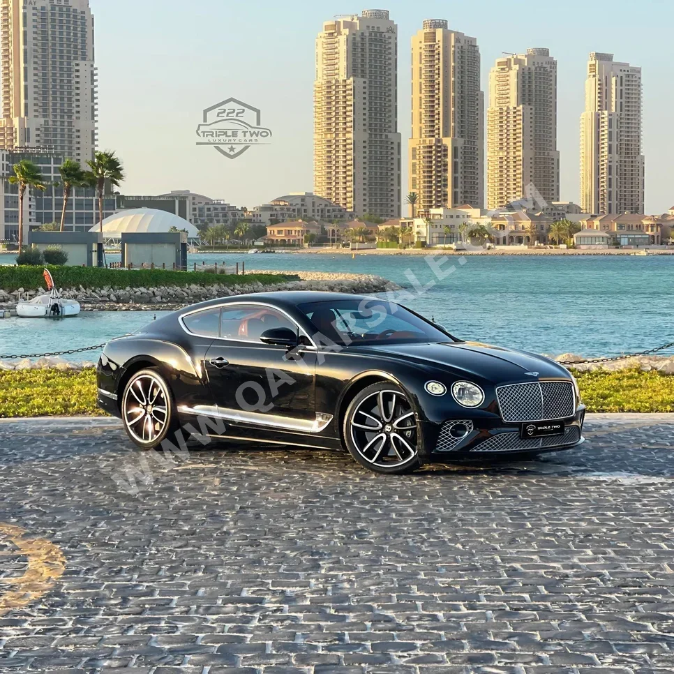 بنتلي  كونتيننتل  جي تي  2019  اوتوماتيك  86,000 كم  12 سلندر  دفع خلفي  كوبيه \ سبورت  أسود