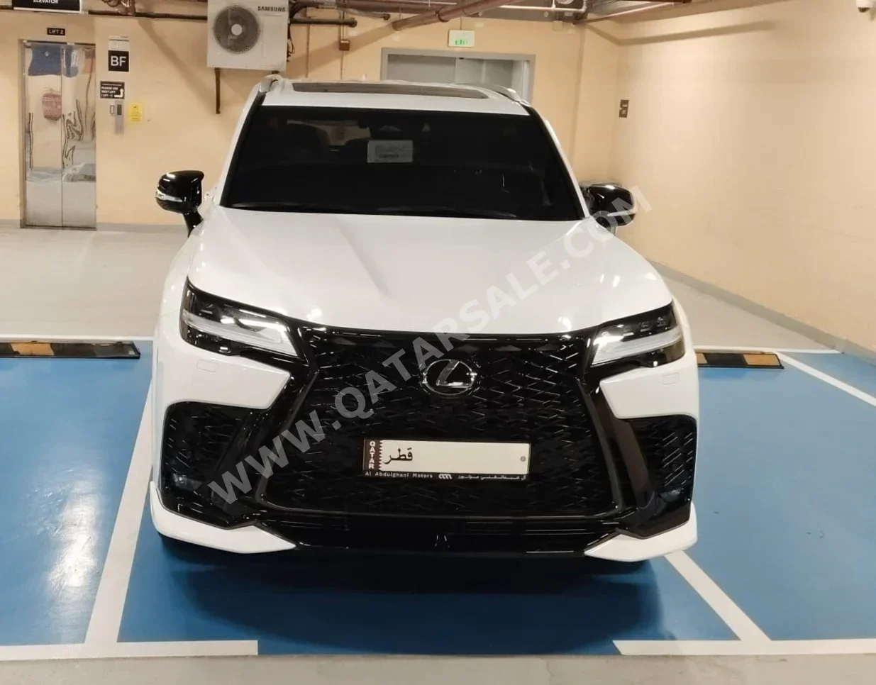 Lexus  LX  600 F Sport  2025  Automatic  2,700 Km  6 Cylinder  Four Wheel Drive (4WD)  SUV  White  With Warranty